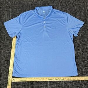 Izod Golf Performance Polo Men’s Blue Short Sleeve Size XXL